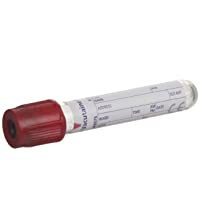 vacutainer vs368975 Suero Tubo- 13 mm de diámetro- 75 mm de largo- 4 ml de capacidad- rojo (Pack de 100)